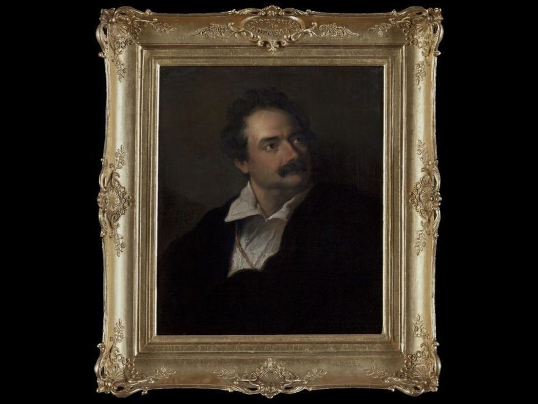 portret Henri Martin door Radén Saléh, collectie Museum Rotterdam