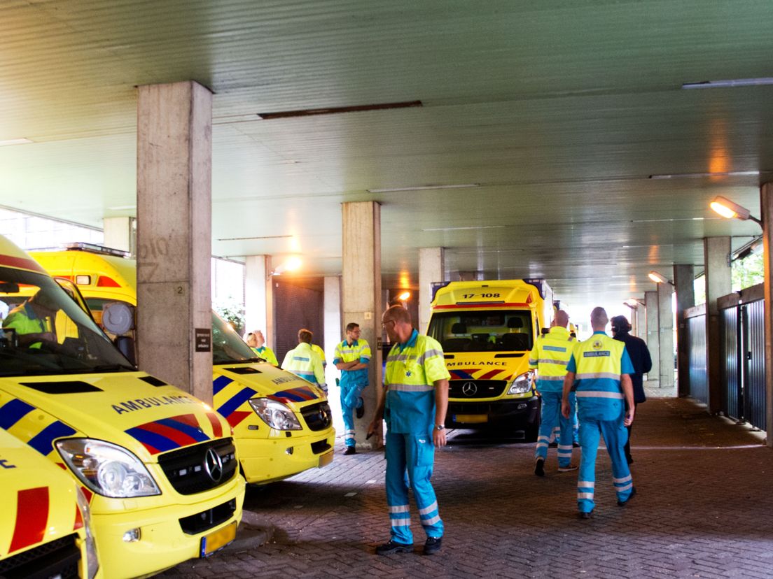 Ambulance Voertuigen Stockfoto
