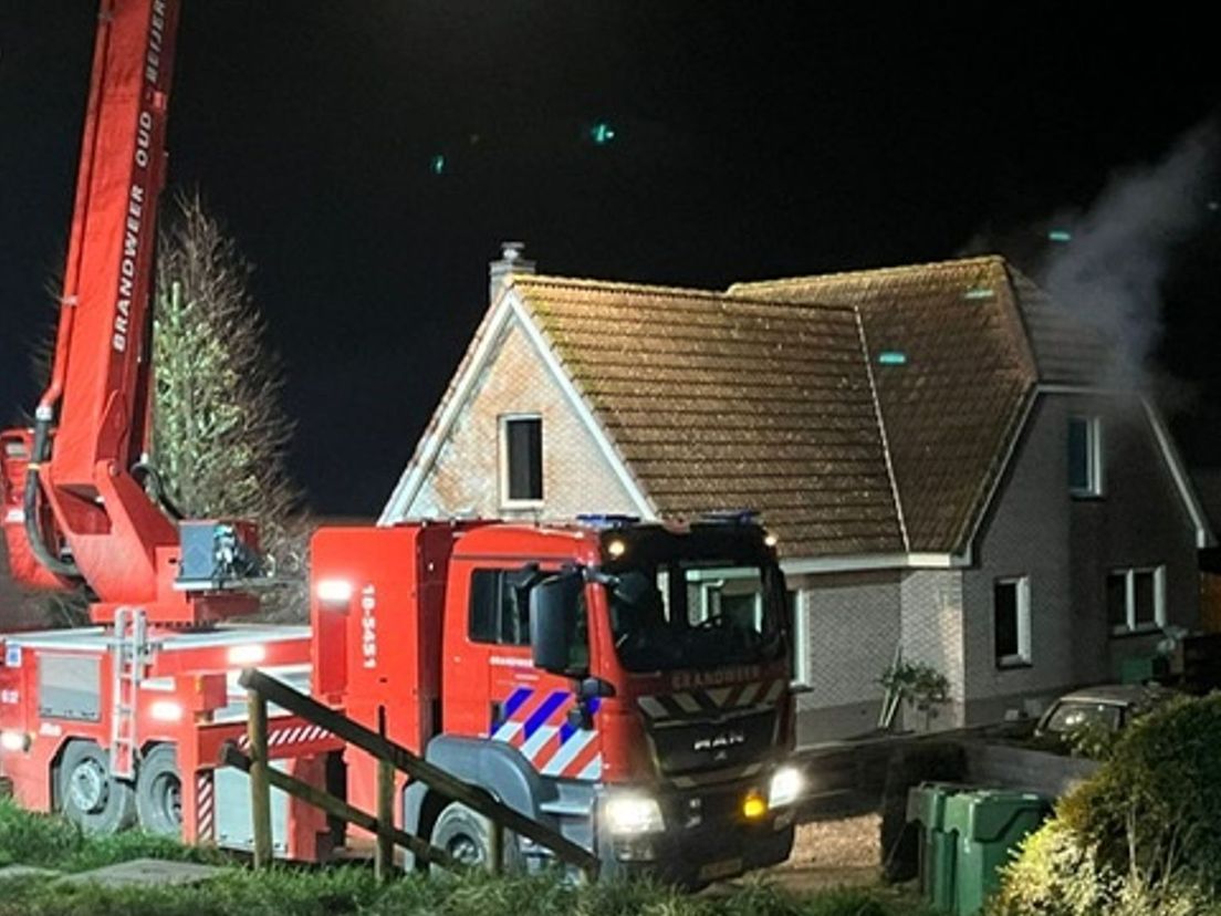 Brand in woonhuis Numansdorp