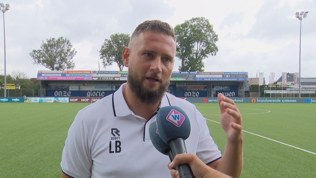 Luigi Bruins beleeft moeizame wittebroodsweken bij Katwijk, maar klaagt niet: 'Enorme stap gezet'