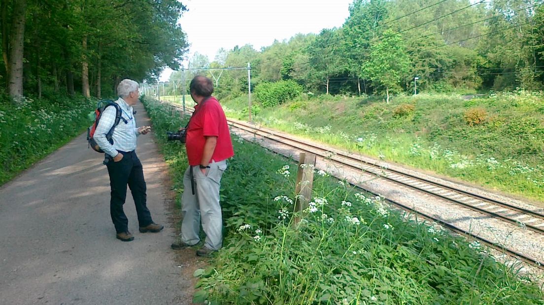Wachten op de stoomtrein