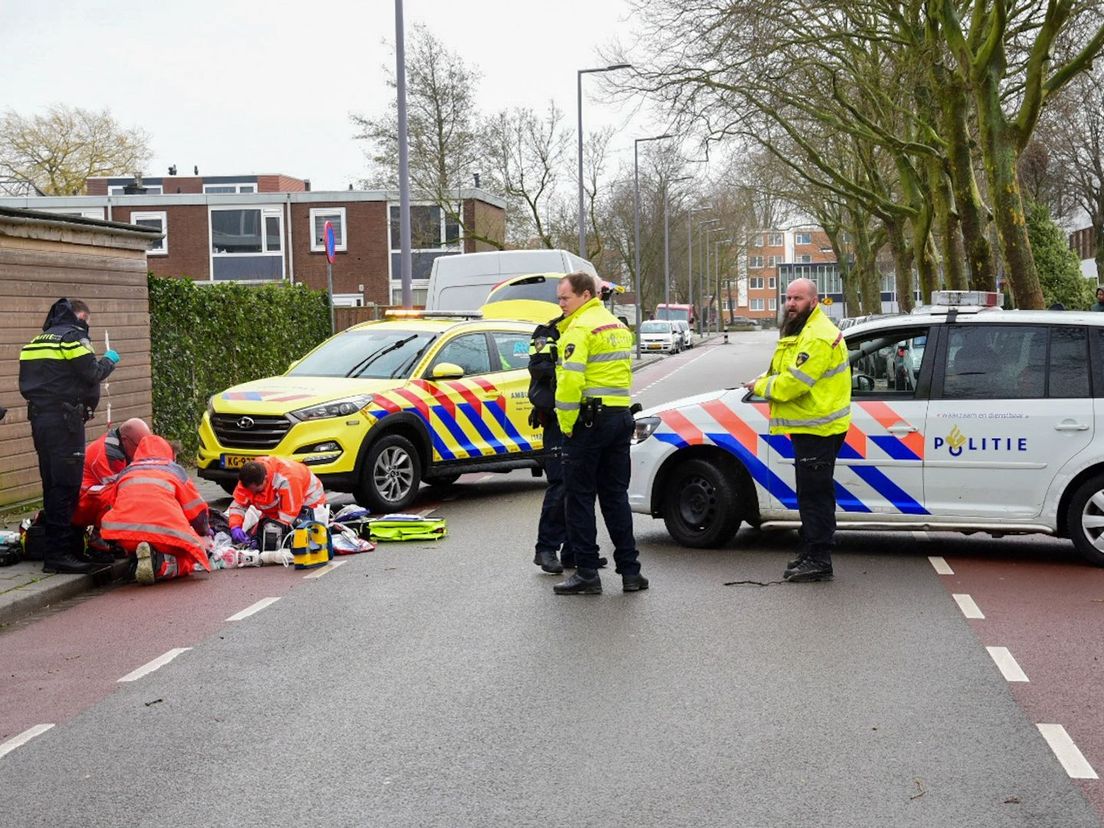 De pakketbezorger raakte zwaargewond en overleed later