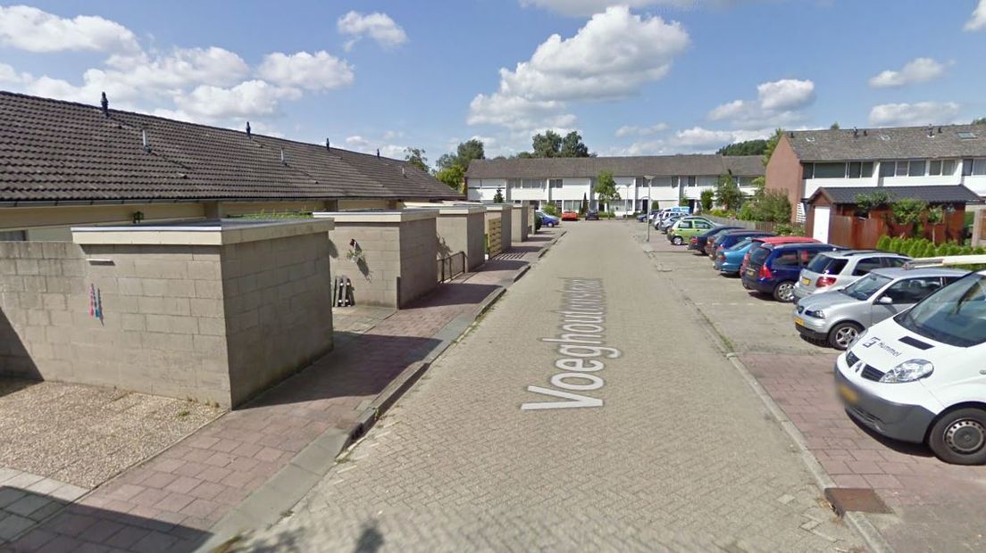 De overlastgevende bewoner is weg uit de Voeghoutenstraat (Rechten: Google Streetview)