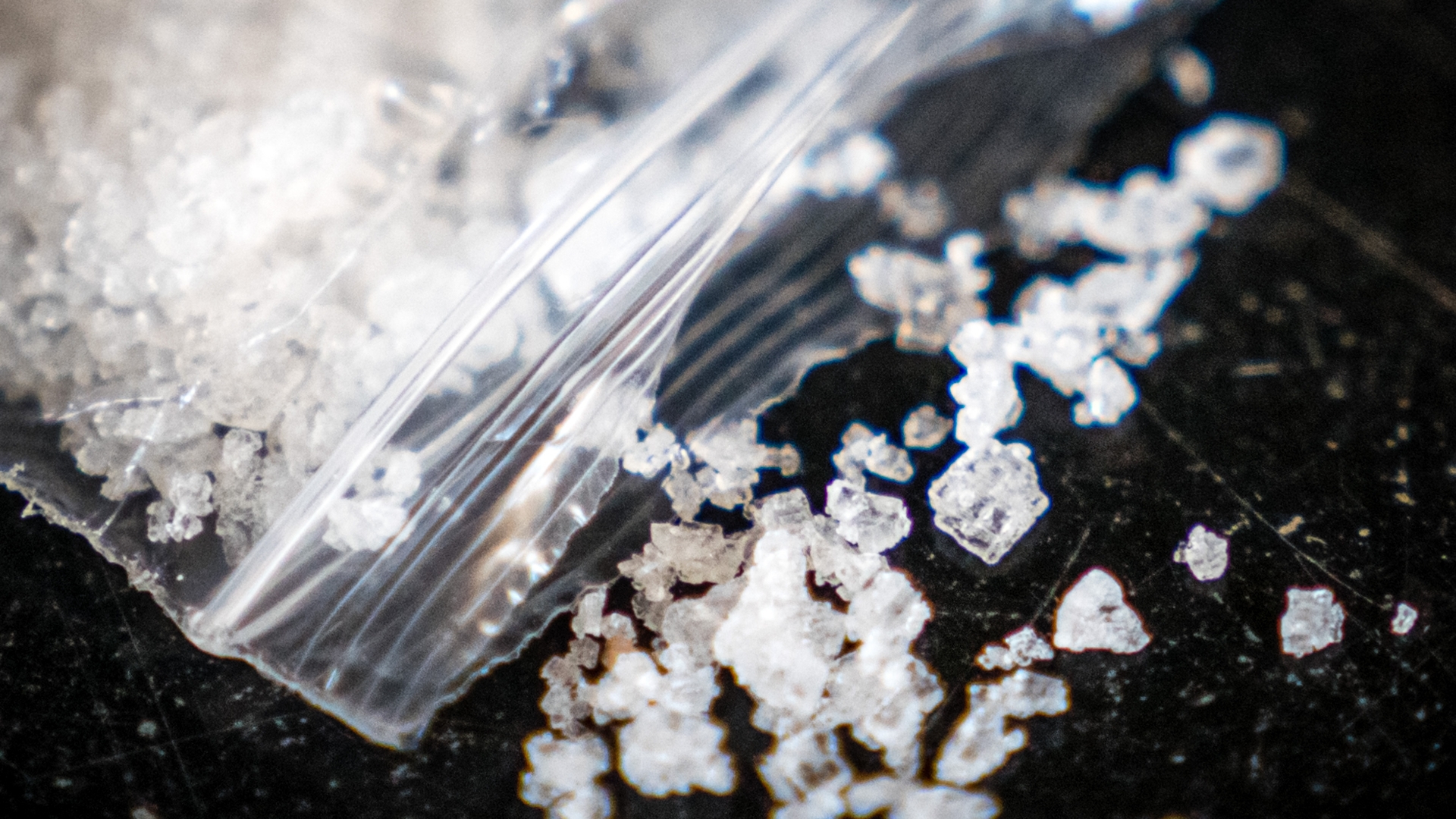 Een zakje 3-MMC ter illustratie