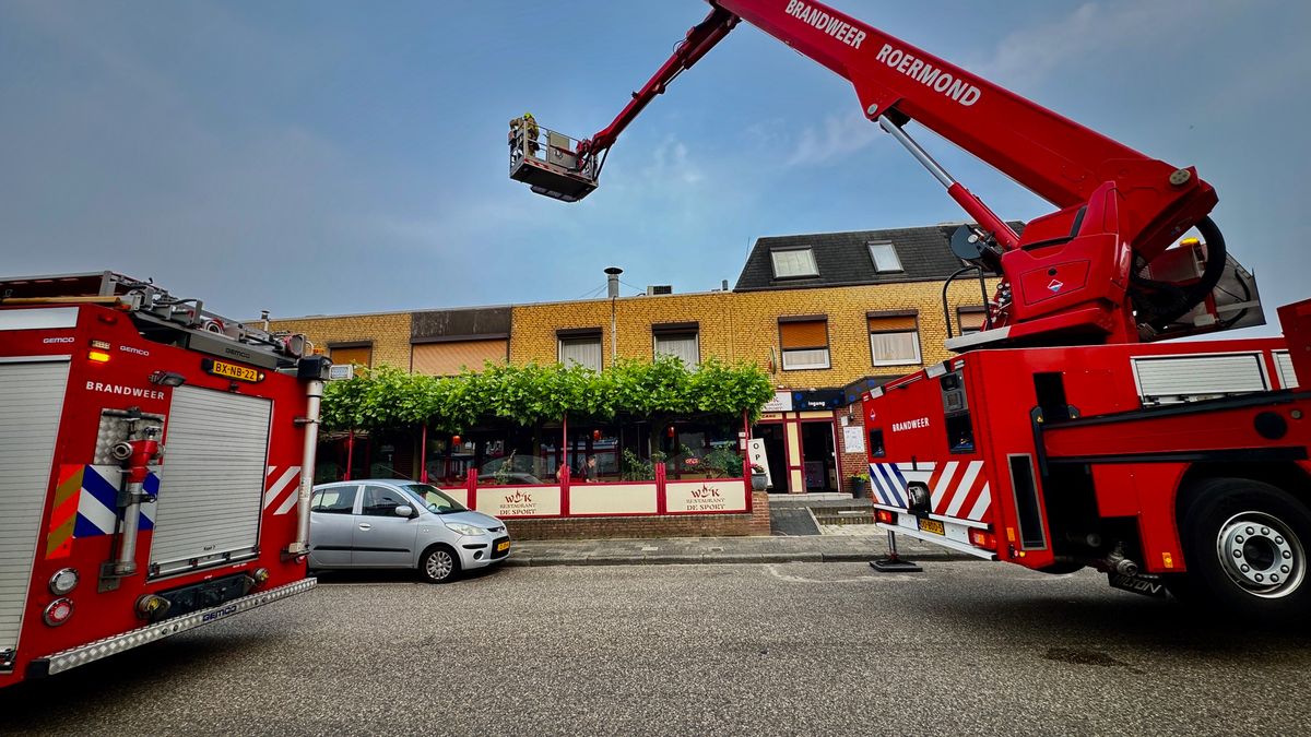 Brand bij snackbar in Herkenbosch