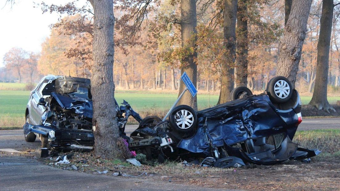 Gewonde na flinke botsing Nijverdal