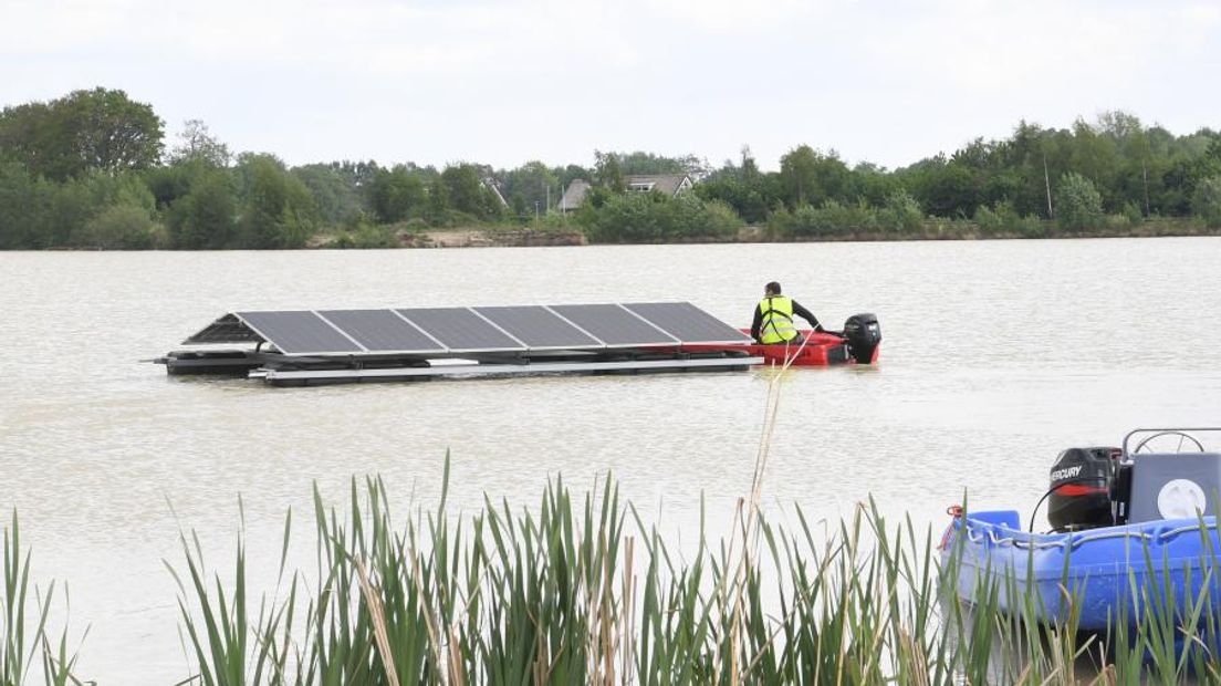 Het grootste drijvende zonnepark van Europa wordt ontwikkeld in Drenthe (Rechten: GroenLeven)