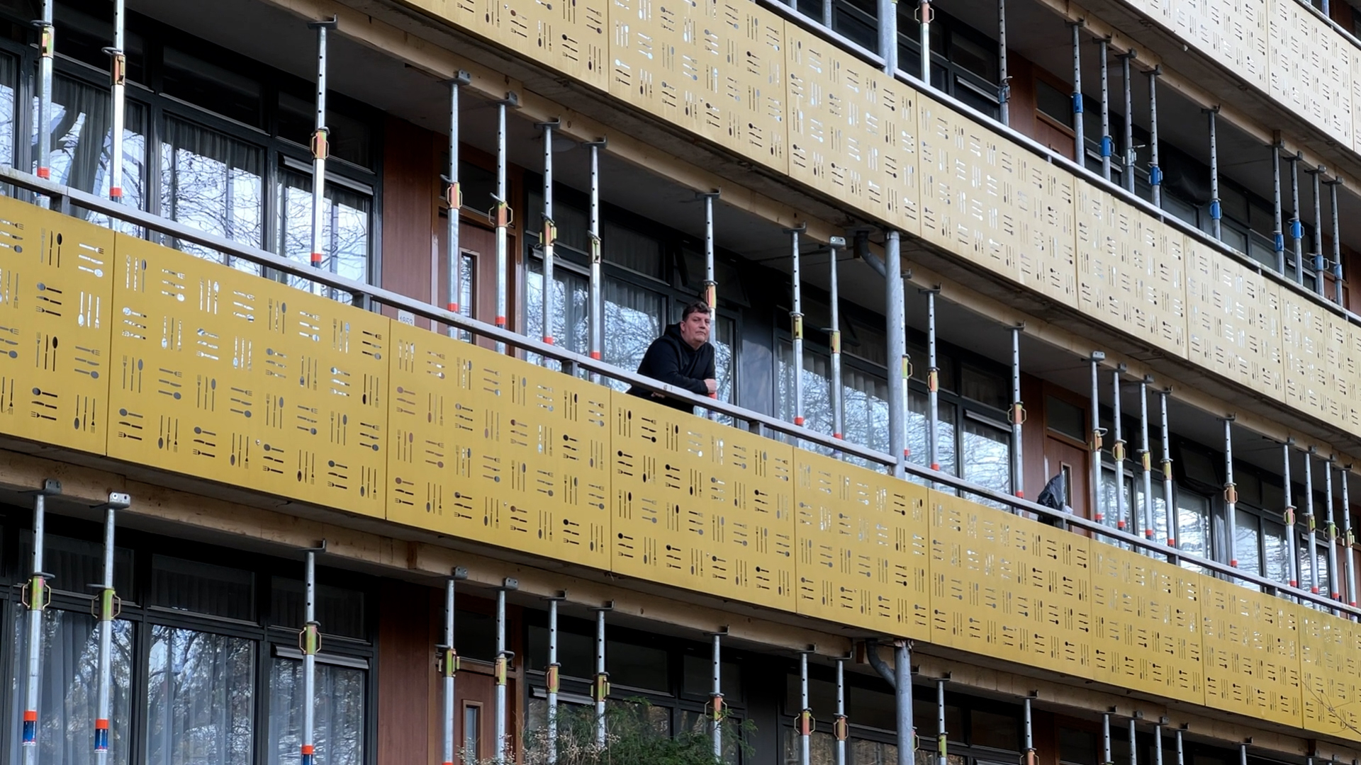 Bewoners flat Zeist voorlopig nog wel 'achter de tralies'