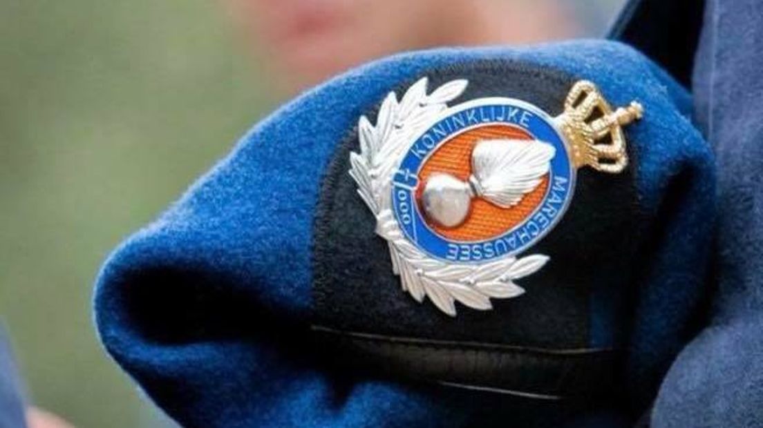 Hoofddeksel van Koninklijke Marechaussee