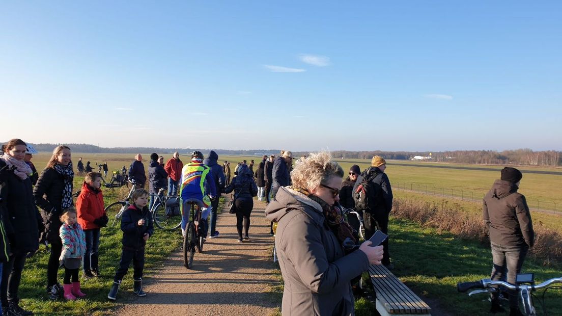 Vertrek trekt veel bekijks