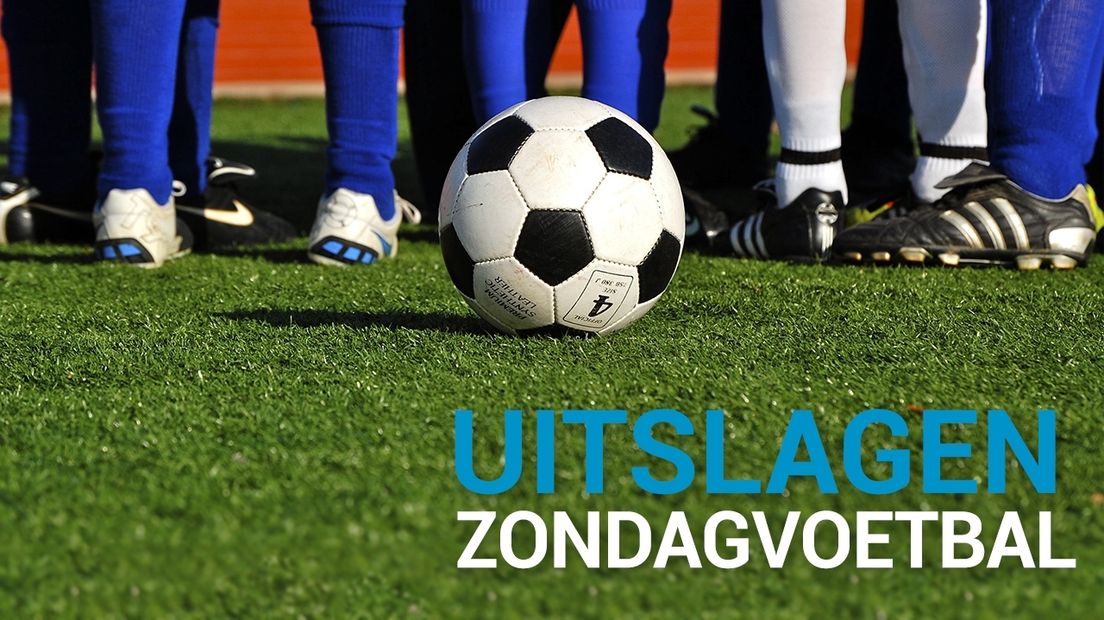 Uitslagen zondagvoetbal