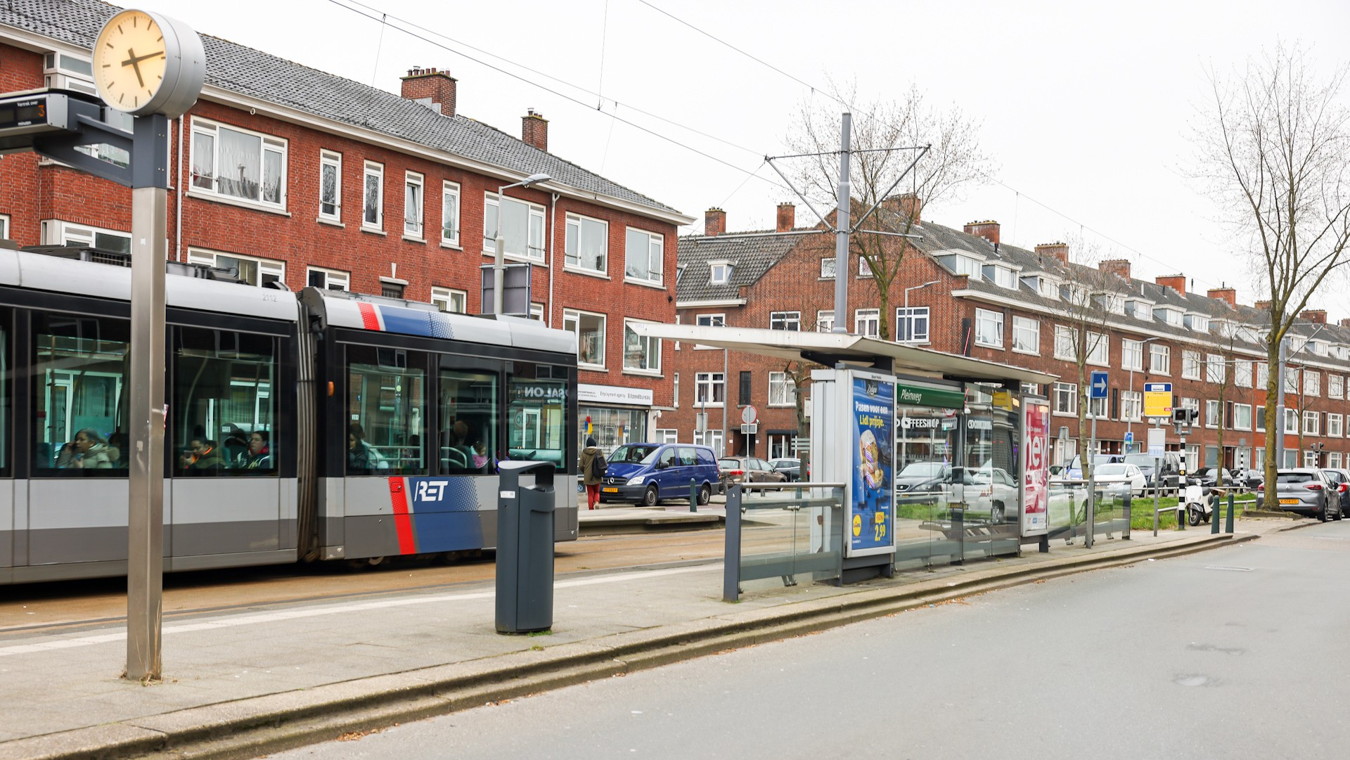 De tramconducteur werd bij de Pleinweg mishandeld