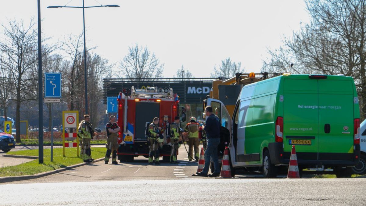 Winkelgebied Plein Westermaat in Hengelo afgesloten vanwege gasklek