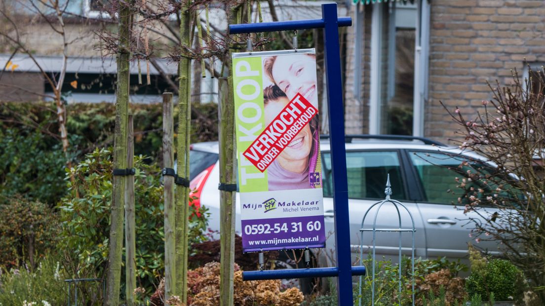 In Assen is de huizenmarkt 'ronduit krap' volgens de NVM (Rechten: RTV Drenthe/Fred van Os)