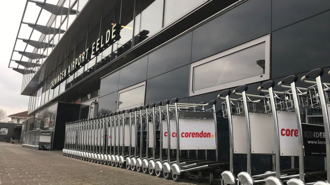 Corendon vliegt dit jaar niet meer vanaf Eelde (Rechten: RTV Drenthe/Andries Ophof)