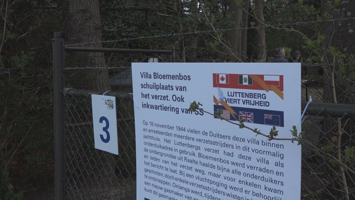 Van gasmasker tot vliegtuigcrash: zo staat Luttenberg stil bij 77 jaar vrijheid