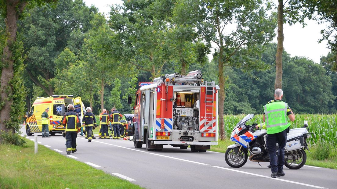 Automobilist uit Markelo zwaar gewond