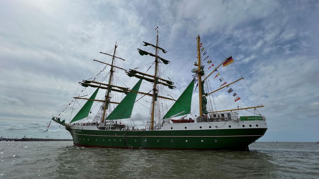 De eerste schepen komen binnen