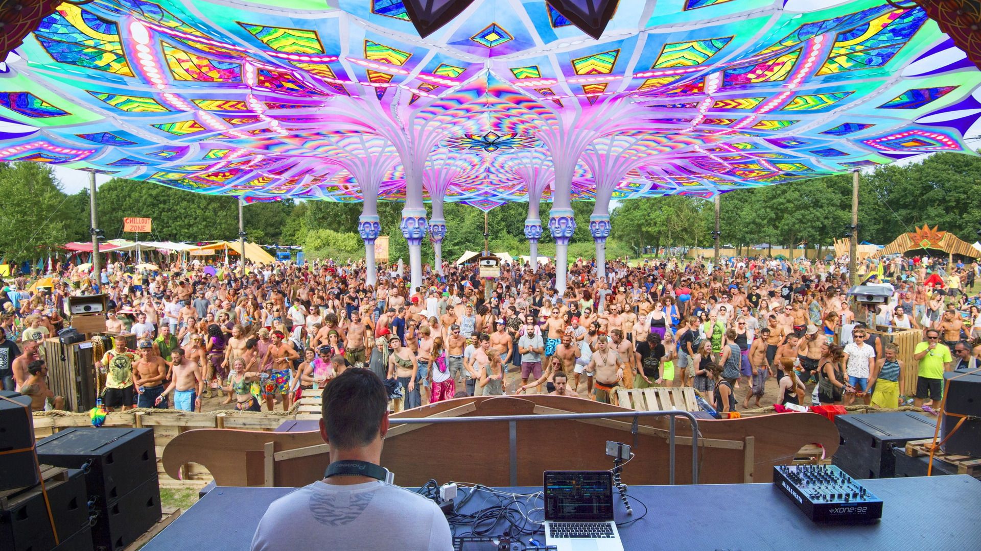 Het festival Psy-fi in 2016