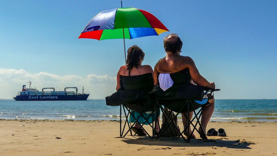 Strandbezoekers