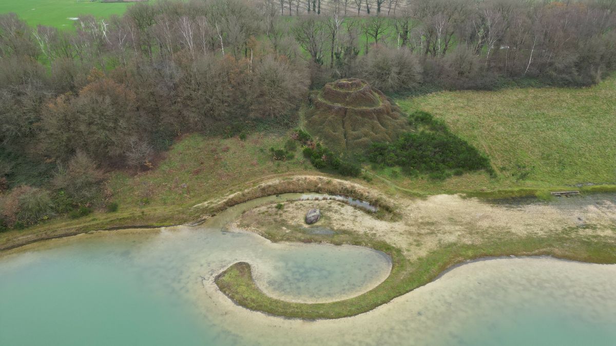 Broken Circle/Spiral Hill monument: goed verstopte Land Art bij Emmen