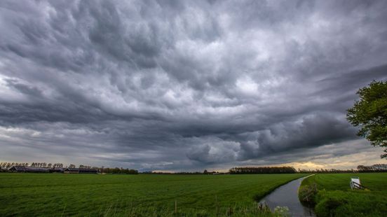 Code oranje van kracht vanwege zware onweersbuien