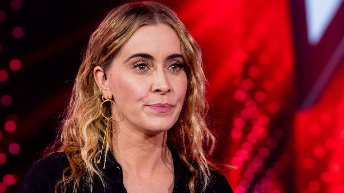 Anouk tijdens de finale van The Voice in 2020