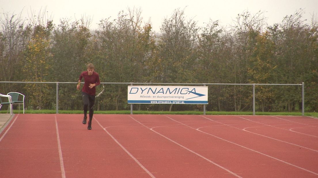 Tim van den Broeke traint door