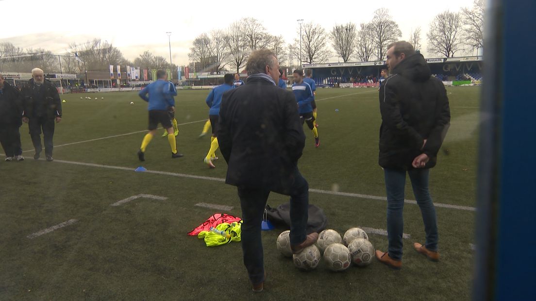 Voor teammanager Rob Blijleven van FC Lienden was de wedstrijd tegen GVVV een hele bijzondere.