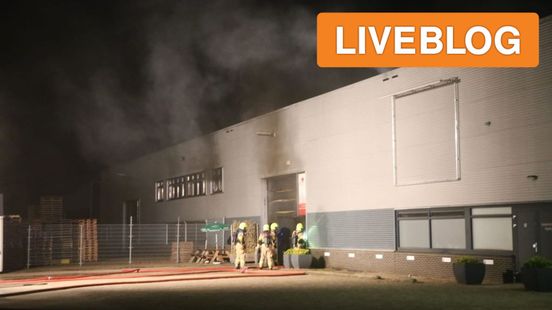 brand in bedrijfspand • motorrijder gewond na botsing. brand in bedrijfspand • motorrijder gewond na botsing.