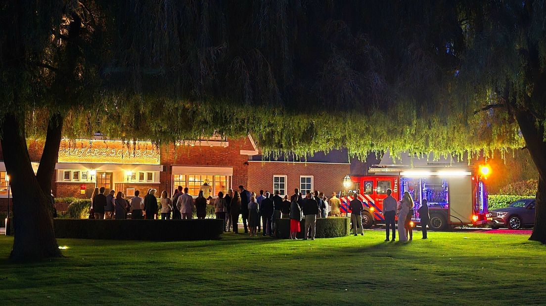 Het hotel van Inter Scaldes moest worden ontruimd