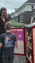 Nathalie verkoopt koekjes