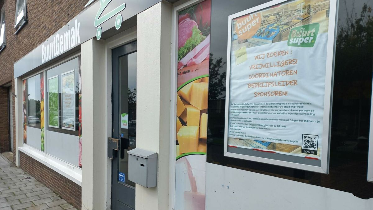 Vanaf maart heeft Borssele weer een supermarkt