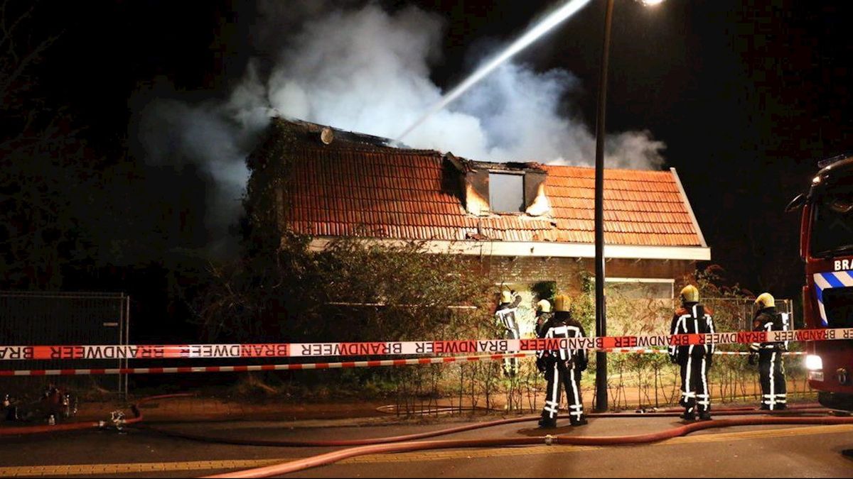 Brand in leegstaande woning Tilligte