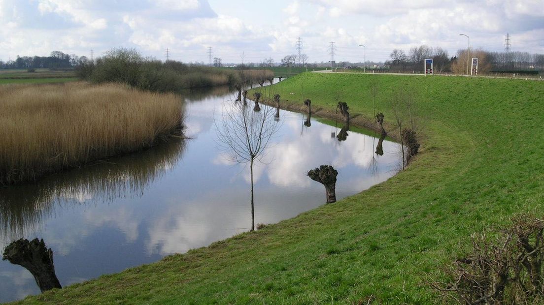 Hoogwater tussen Veessen en Wapenveld