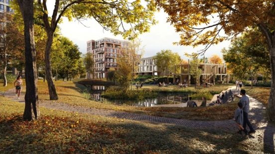 Zo ziet nieuwe wijk met flat van 13 etages eruit: 'Je moet hoogte in als je hier wil blijven wonen' Home