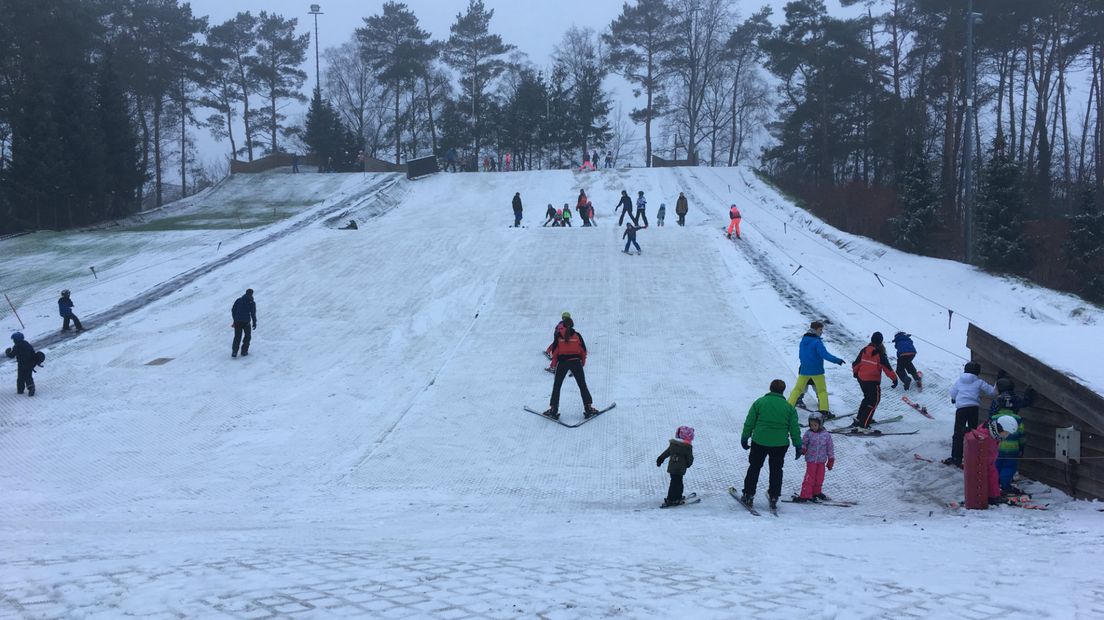 In Soesterberg konden zelfs de lange latten onder