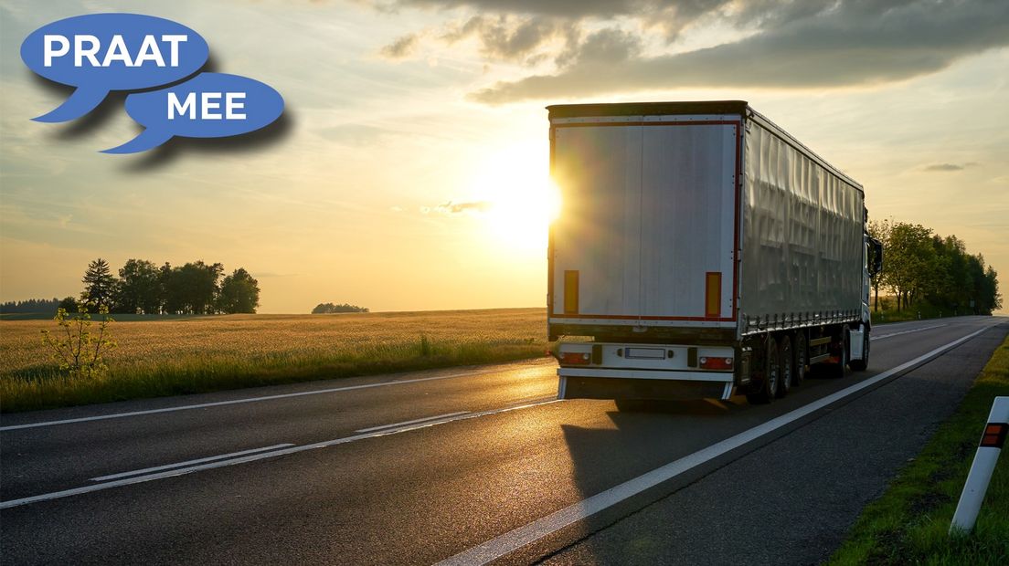 Praat mee: Een aparte rijstrook voor vrachtwagens is een goed idee