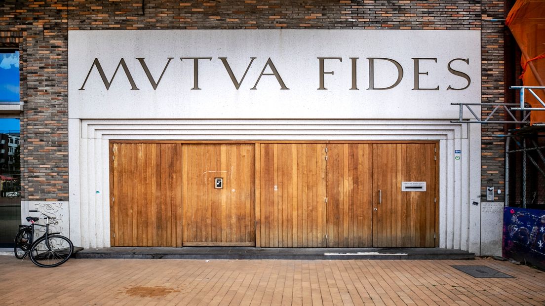 De voorkant van de sociëteit van Vindicat
