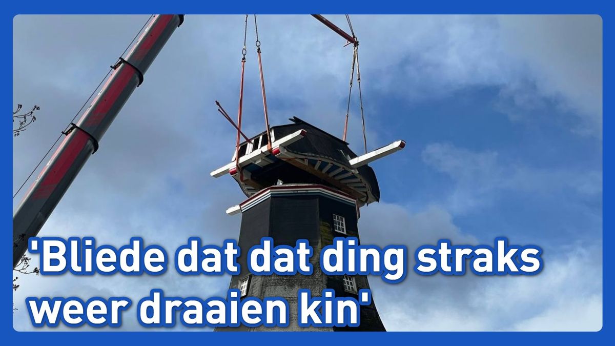 Molen Dijkstra in Winschoten heeft kap terug