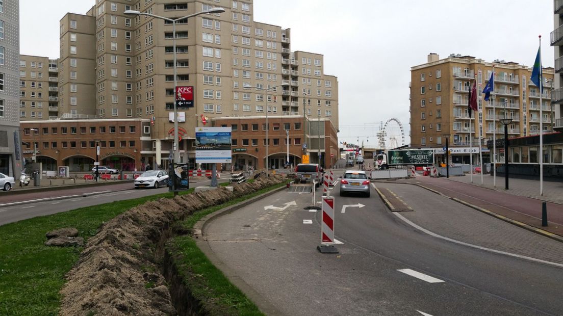 De kruising Zwolsestraat en Gevers Deynootweg wordt verdiept. | Foto Omroep West