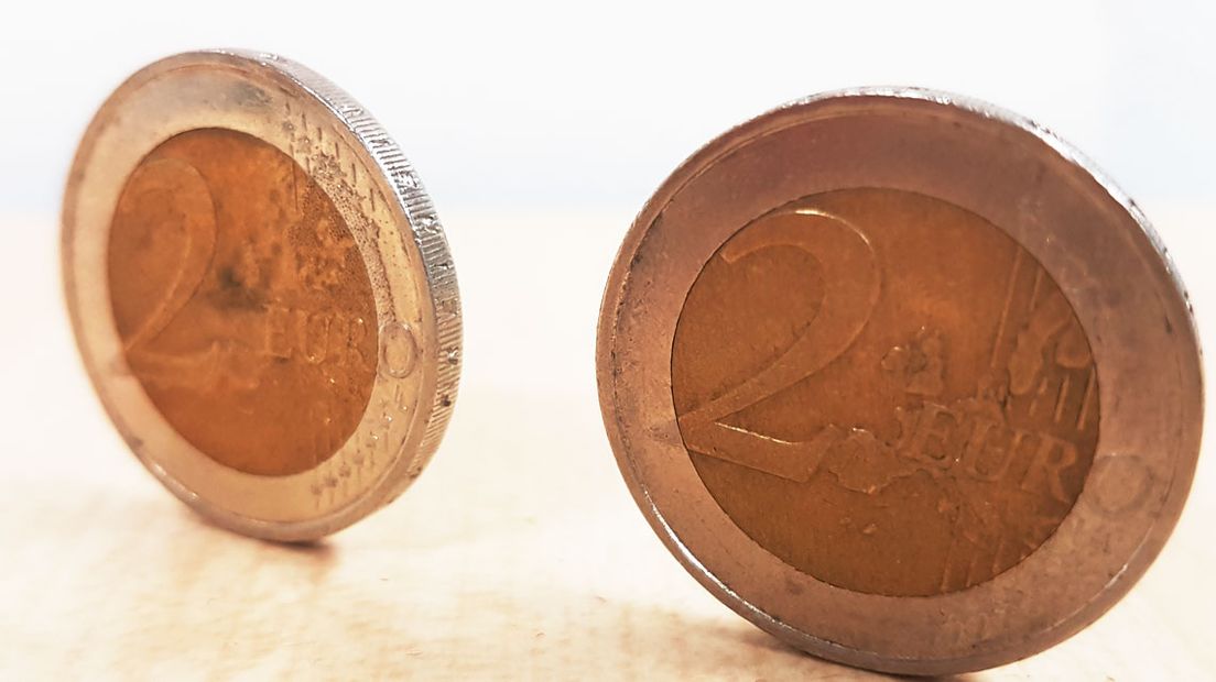 Vier euro (Foto Dirk Verhoeven)