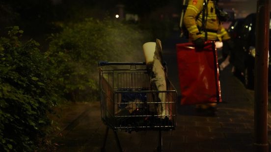 Brandje in portiekflat • schade na botsing. Brandje in portiekflat • schade na botsing.