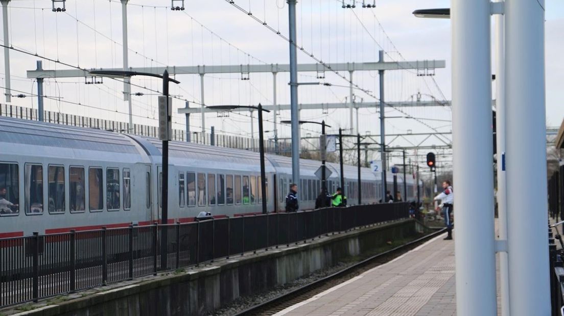 Trein stilgezet op station Oldenzaal