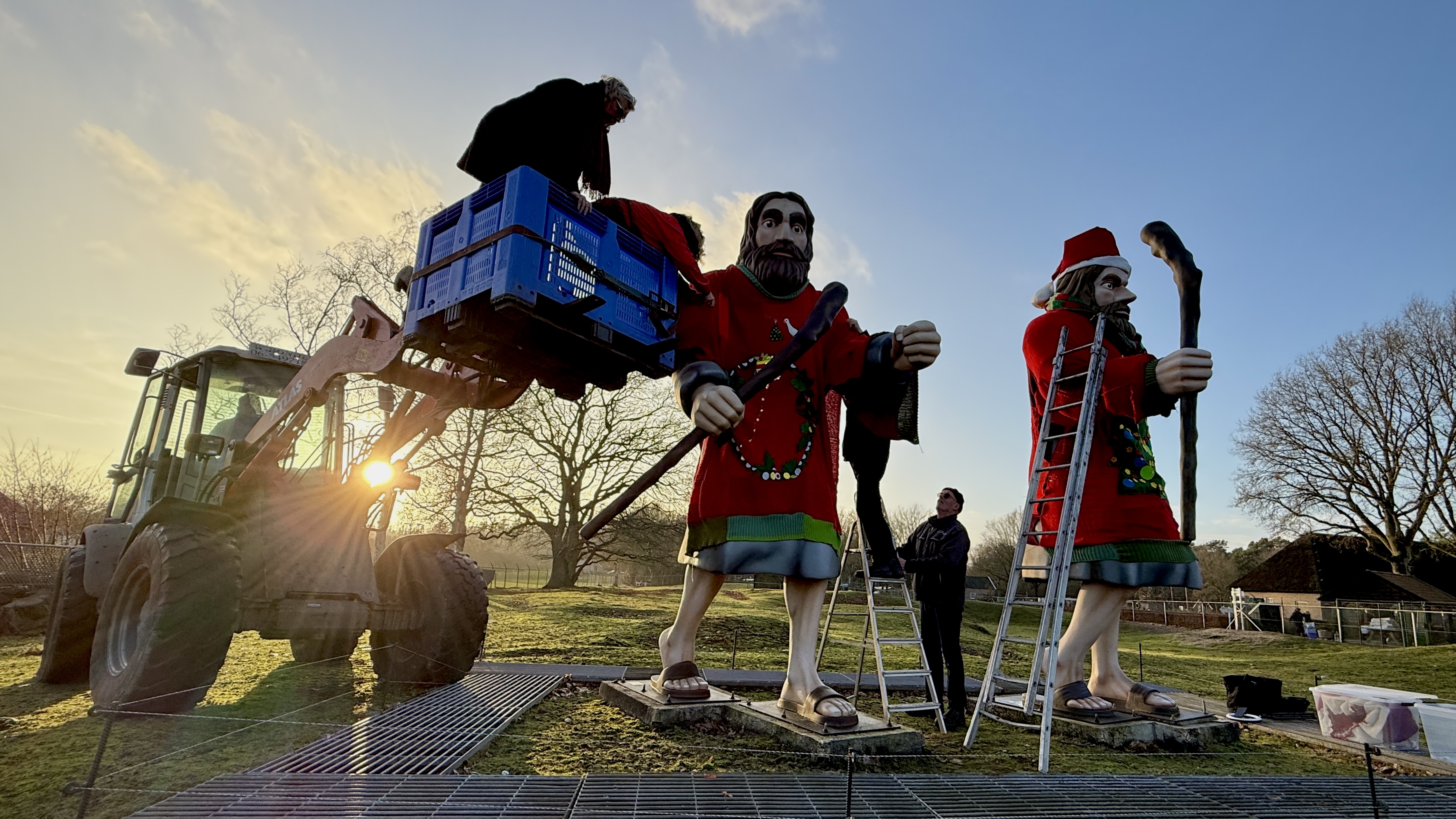 Ellert en Brammert reuzeblij met kerstkledij: 'Het is een enorm succes'