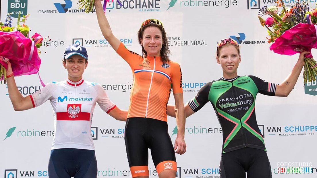Annemiek van Vleuten won de vrouwenwedstrijd in 2018