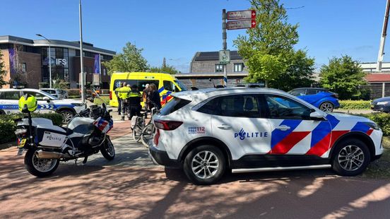 Twee fietsers aangereden op rotonde in Nunspeet