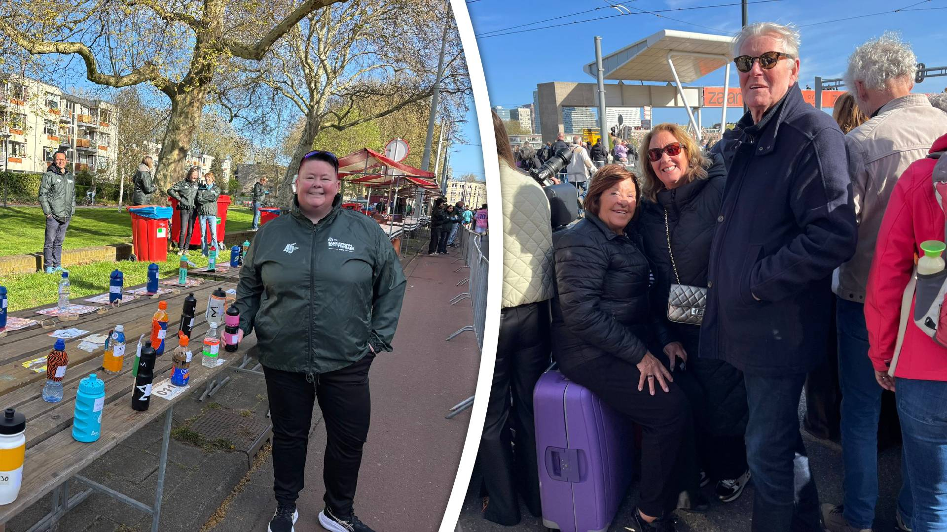 In en rondom de marathon liggen tal van mooie verhalen, zoals die van Tamara en familie De Groot
