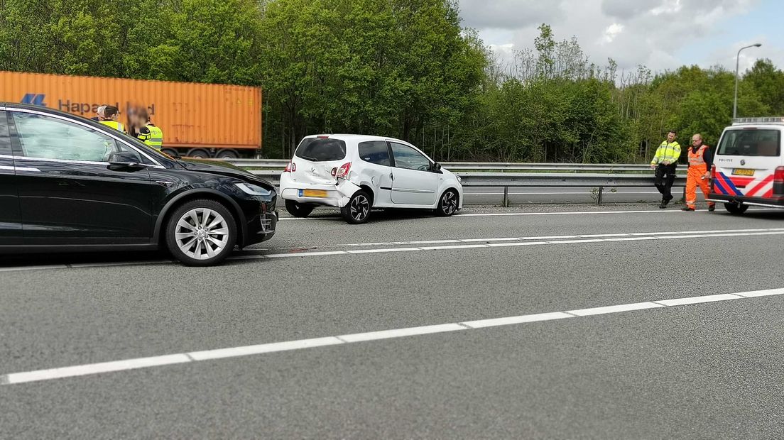 De oorzaak van het ongeval is nog niet bekend (Rechten: Persbureau Meter)