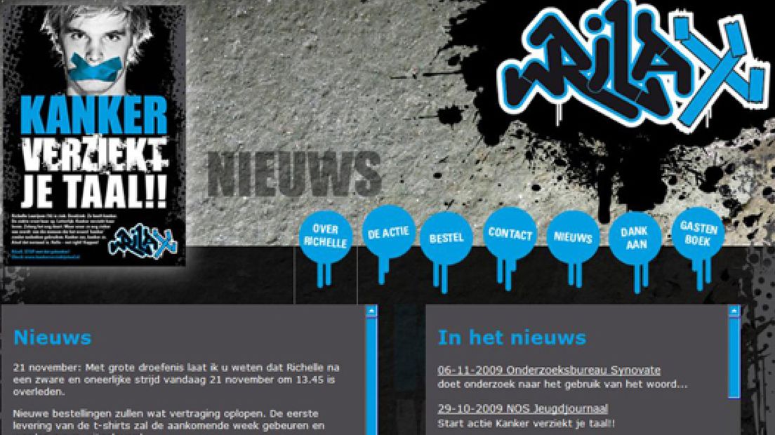 Veel medeleven op site Richelle